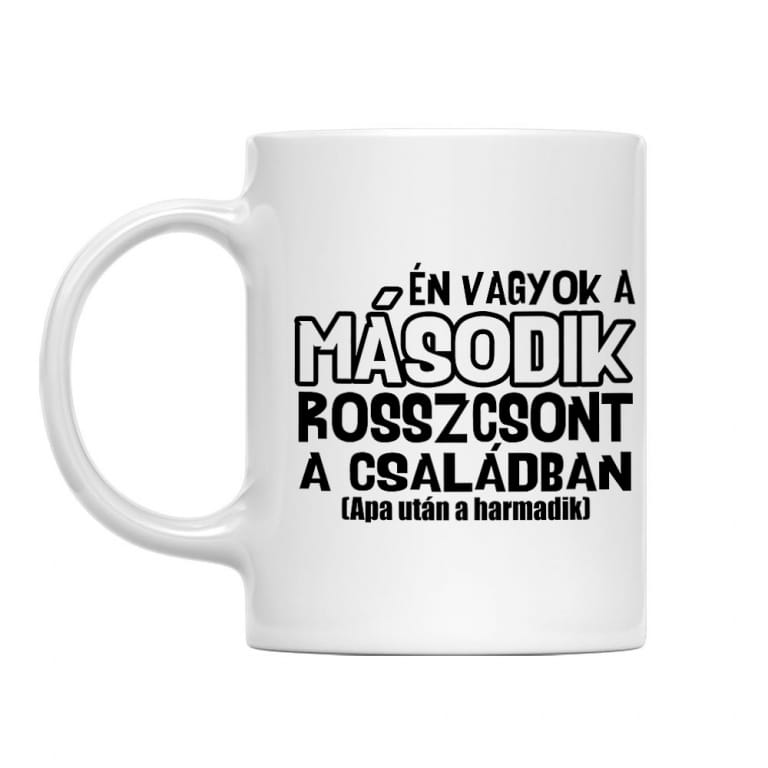Második rosszcsont a családban - Bögre