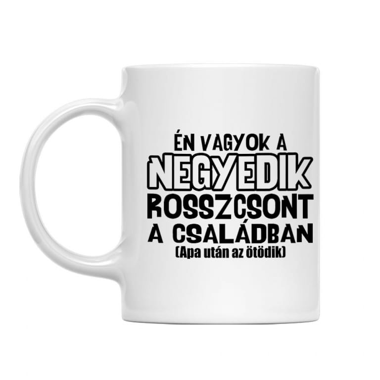 Negyedik rosszcsont a családban - Bögre
