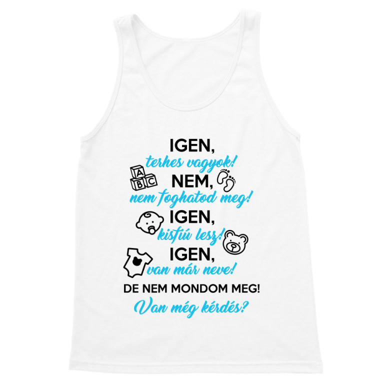 Igen, terhes vagyok - fiú - Férfi Trikó
