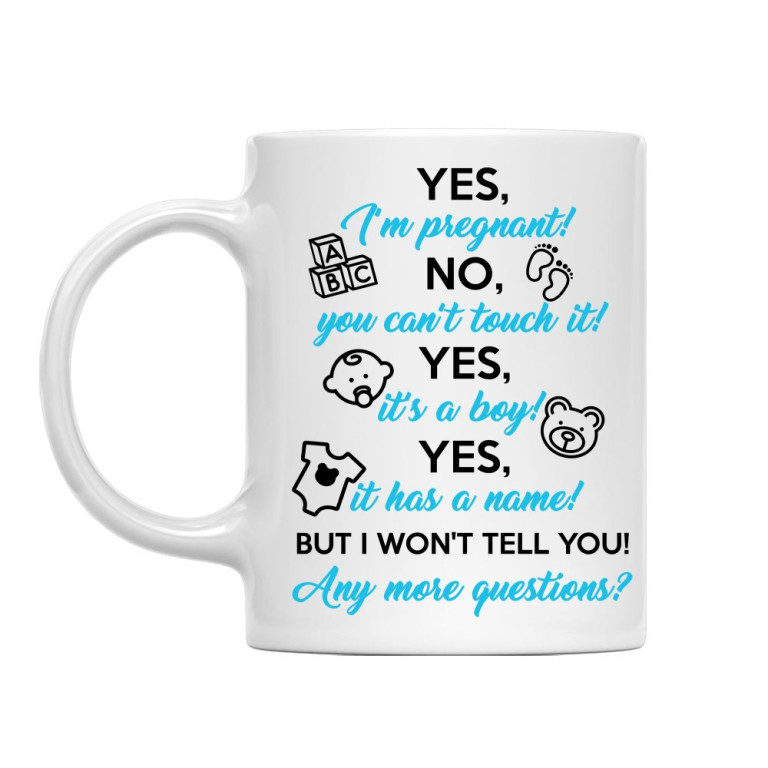 Yes, I'm pregnant - boy