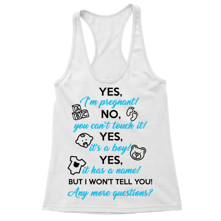 Yes, I'm pregnant - boy