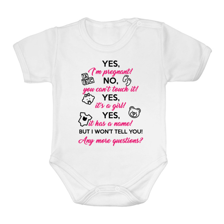 Yes, I am pregnant - girl