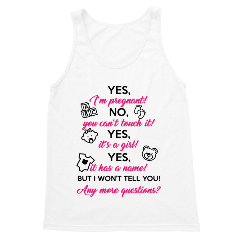 Yes, I am pregnant - girl