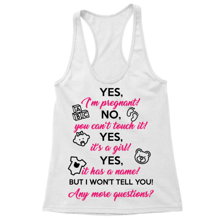 Yes, I am pregnant - girl