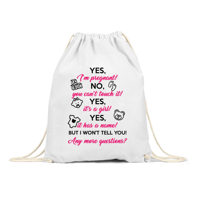Yes, I am pregnant - girl