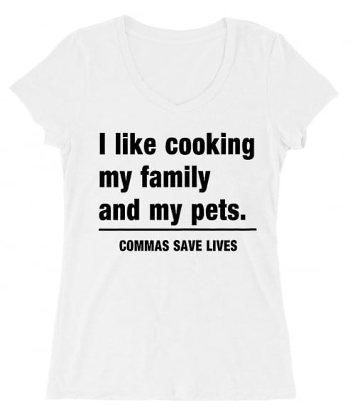 Commas save lives Póló - Ha Teacher rajongó ezeket a pólókat tuti imádni fogod!