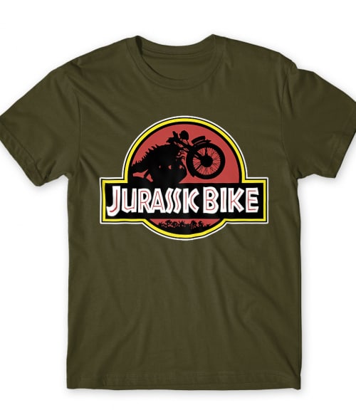 Jurassic bike Póló - Ha Motorcycle rajongó ezeket a pólókat tuti imádni fogod!