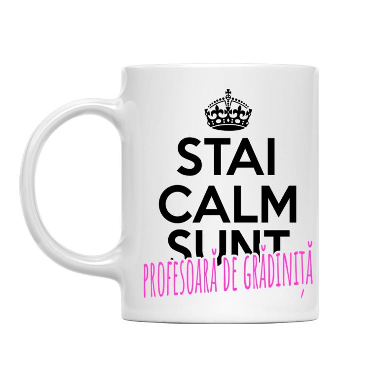 Stai calm, sunt profesoară de grădiniță