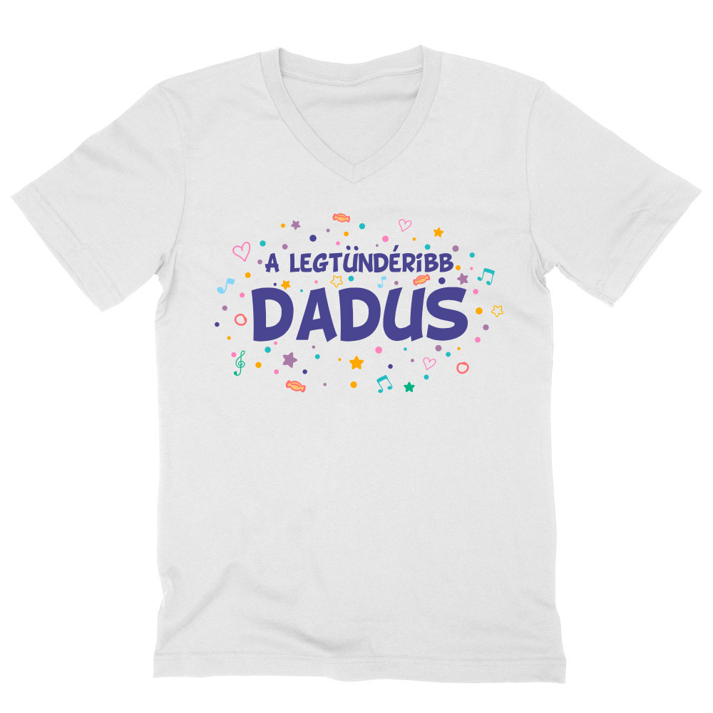 Legtündéribb dadus Férfi V-nyakú Póló