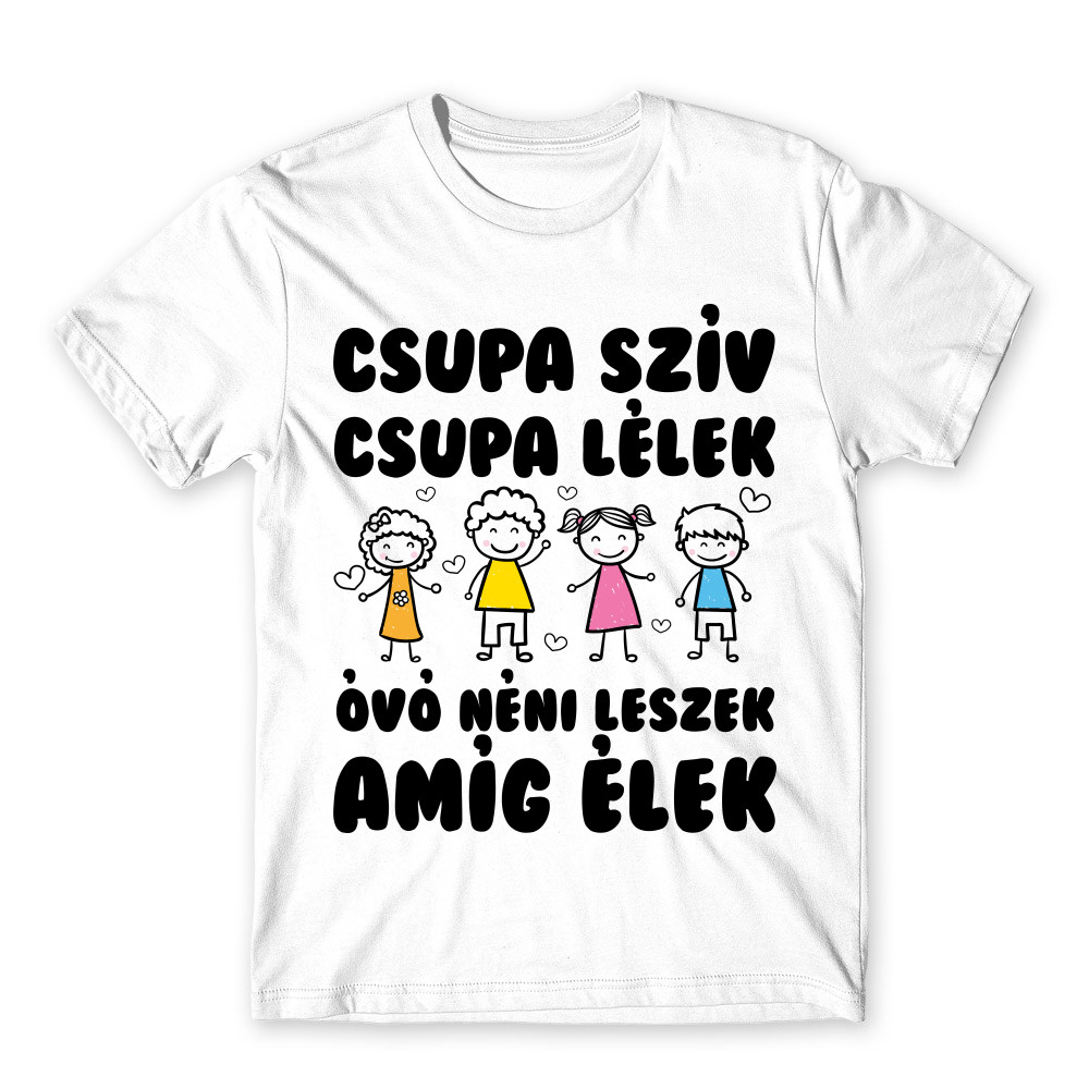 Óvónéni leszek amíg élek Férfi Póló