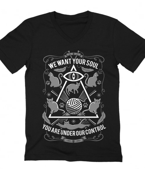 We want your soul Póló - Ha Cat rajongó ezeket a pólókat tuti imádni fogod!