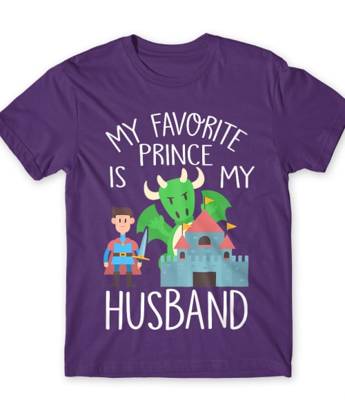 My favorite Prince is my husband Póló - Ha Couple rajongó ezeket a pólókat tuti imádni fogod!
