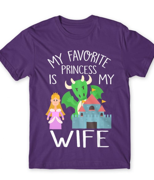 My favorite Princess is my Wife Póló - Ha Couple rajongó ezeket a pólókat tuti imádni fogod!