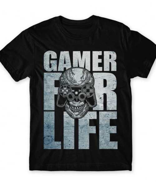 Gamer for Life Gaming Férfi Póló - Gaming