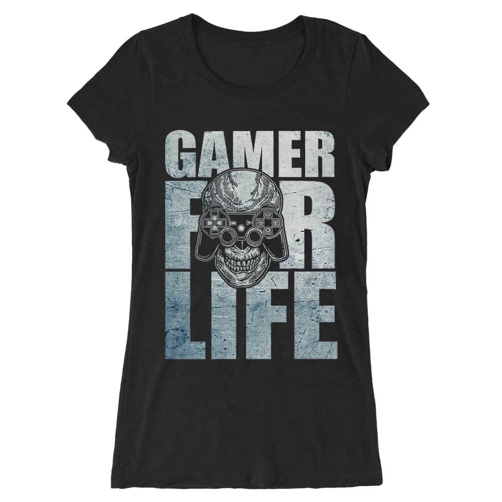 Gamer for Life Női Hosszított Póló