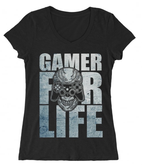 Gamer for Life Póló - Ha Gamer rajongó ezeket a pólókat tuti imádni fogod!