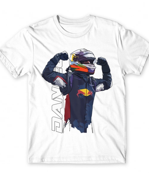Daniel F1 Póló - Ha Formula 1 rajongó ezeket a pólókat tuti imádni fogod!