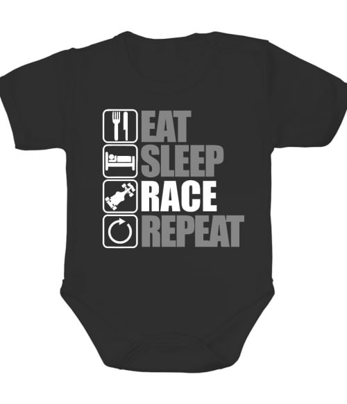 Eat Sleep Race Repeat Póló - Ha Formula 1 rajongó ezeket a pólókat tuti imádni fogod!