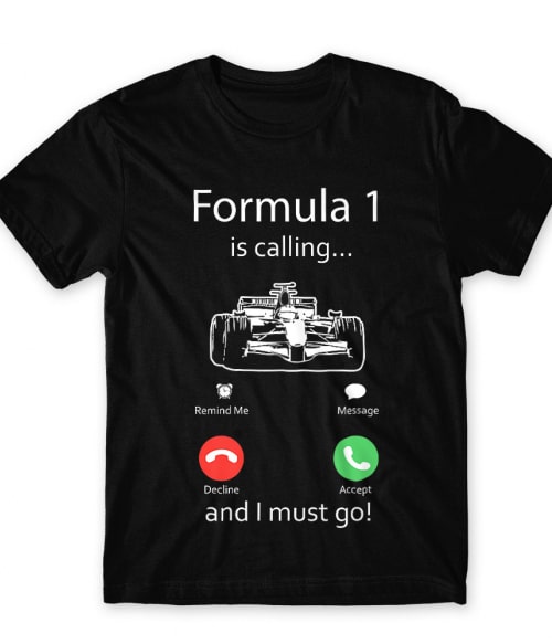 Formula 1 is calling Járművek Férfi Póló - Járművek