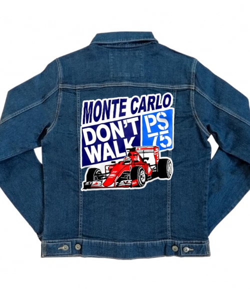 Montecarlo don't walk Póló - Ha Formula 1 rajongó ezeket a pólókat tuti imádni fogod!