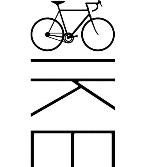 Bike word Biciklis Pólók, Pulóverek, Bögrék - Szabadidő