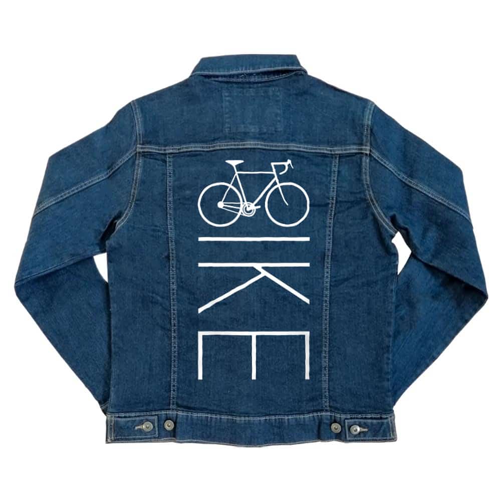 Bike word Unisex Farmerkabát