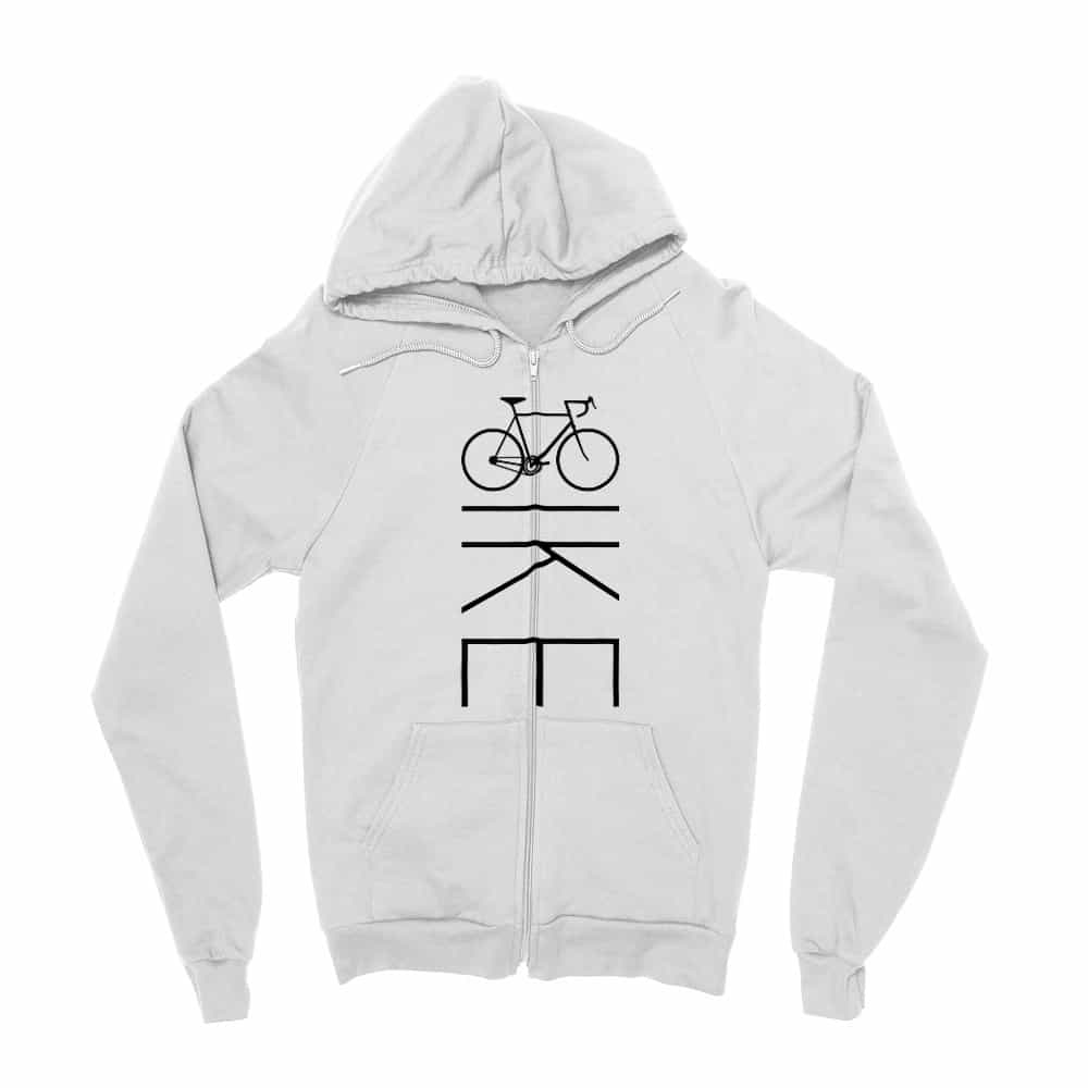 Bike word Zipzáros Pulóver