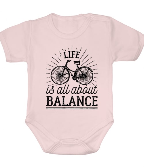 Life is all about balance Biciklis Baba Body - Szabadidő