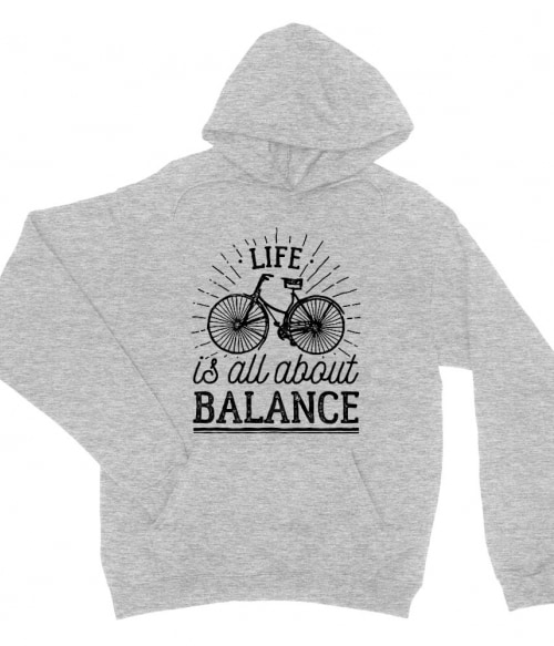 Life is all about balance Biciklis Pulóver - Szabadidő