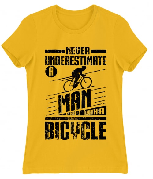 Man with a bicycle Póló - Ha Bicycle rajongó ezeket a pólókat tuti imádni fogod!