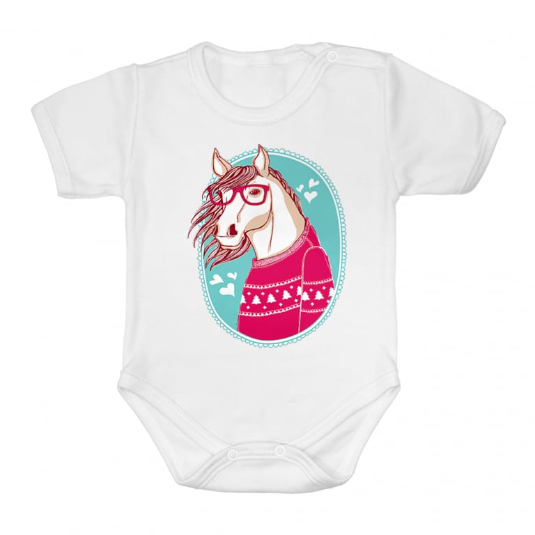 Hipster horse