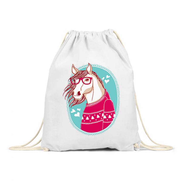 Hipster horse