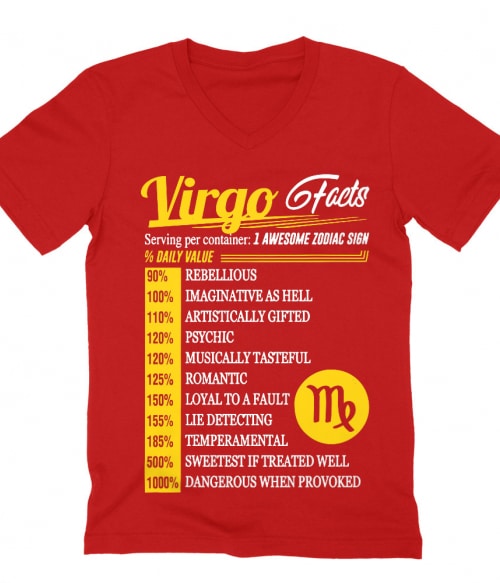 Virgo facts Póló - Ha Birthday rajongó ezeket a pólókat tuti imádni fogod!