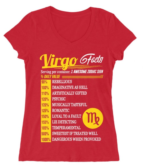 Virgo facts Póló - Ha Birthday rajongó ezeket a pólókat tuti imádni fogod!