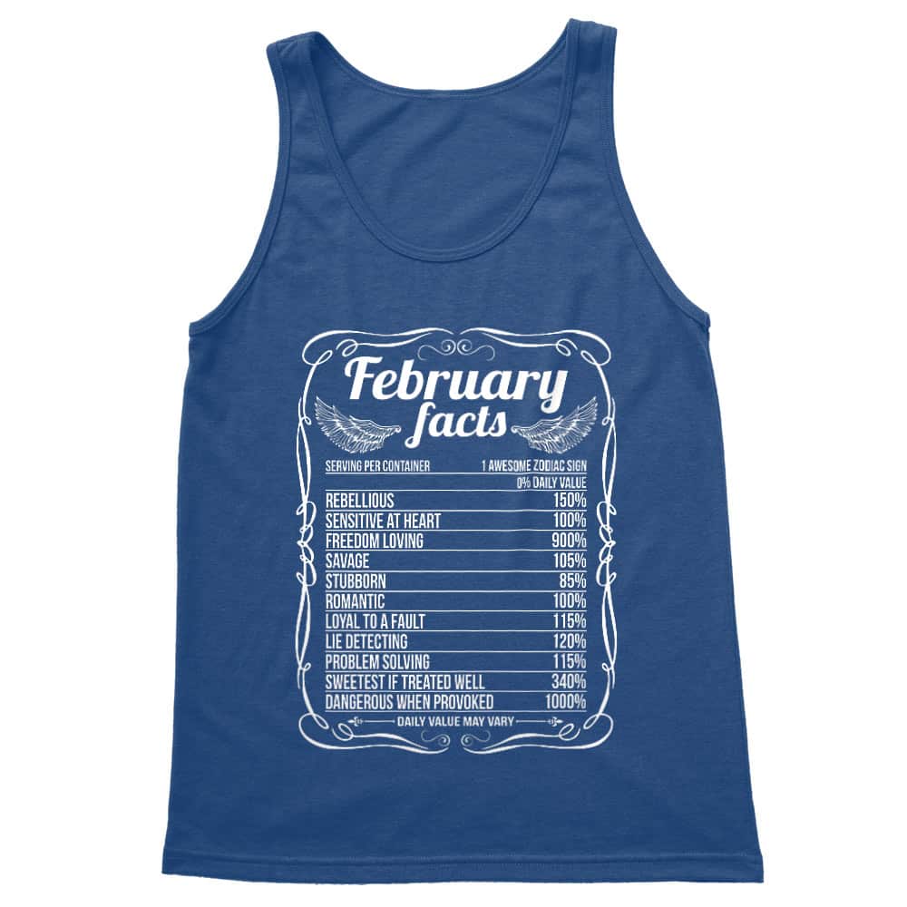 February Facts Férfi Trikó