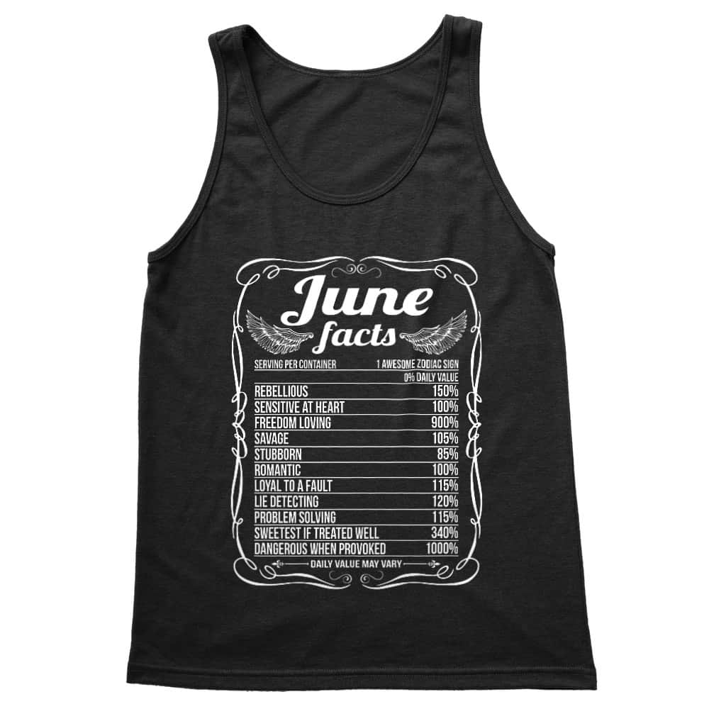 June Facts Férfi Trikó