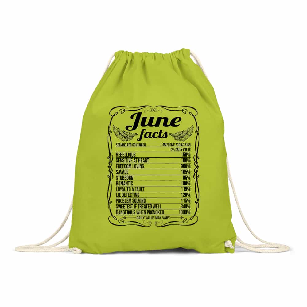 June Facts Tornazsák