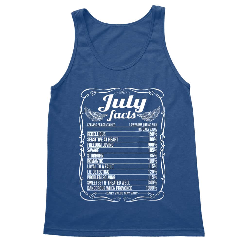 July Facts Férfi Trikó
