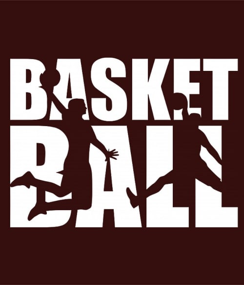 Basketball Silhouette Text Kosaras Kosaras Kosaras Pólók, Pulóverek, Bögrék - Sport