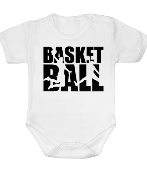 Basketball Silhouette Text Sport Baba Body - Sport