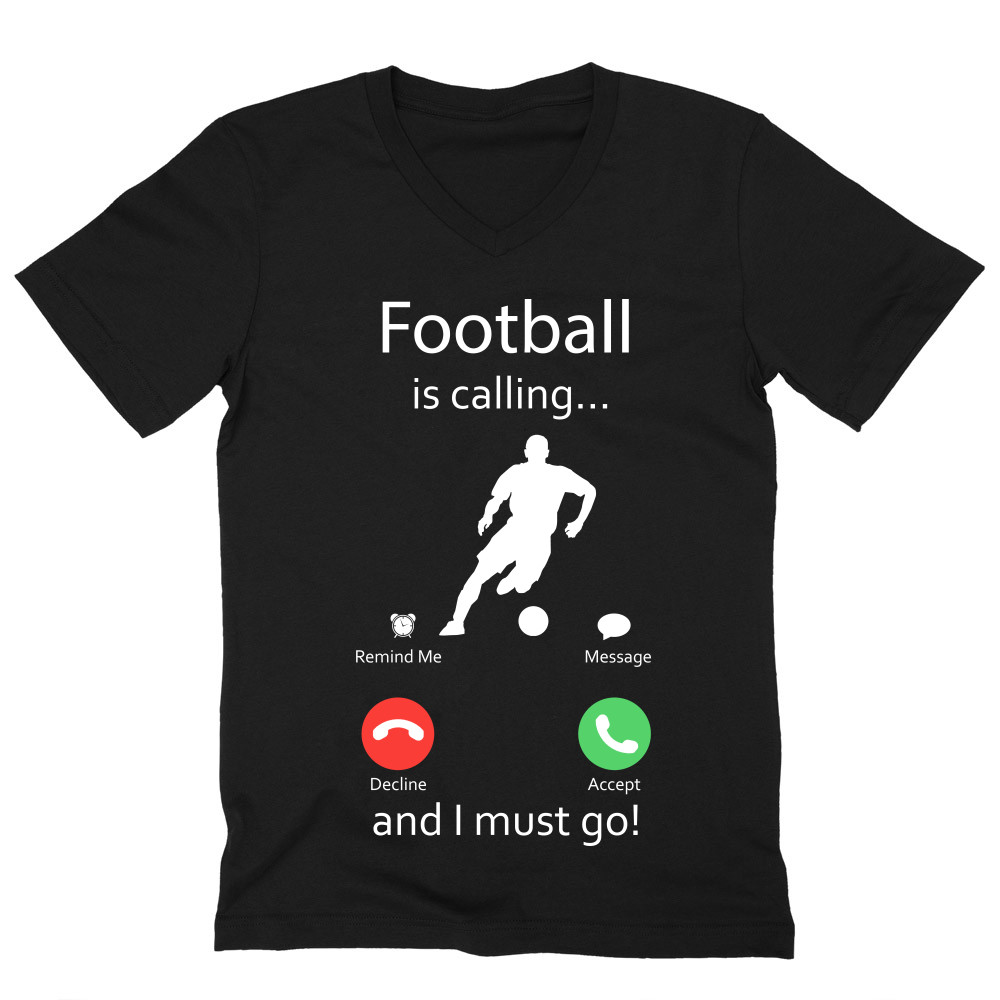 Football is calling Férfi V-nyakú Póló