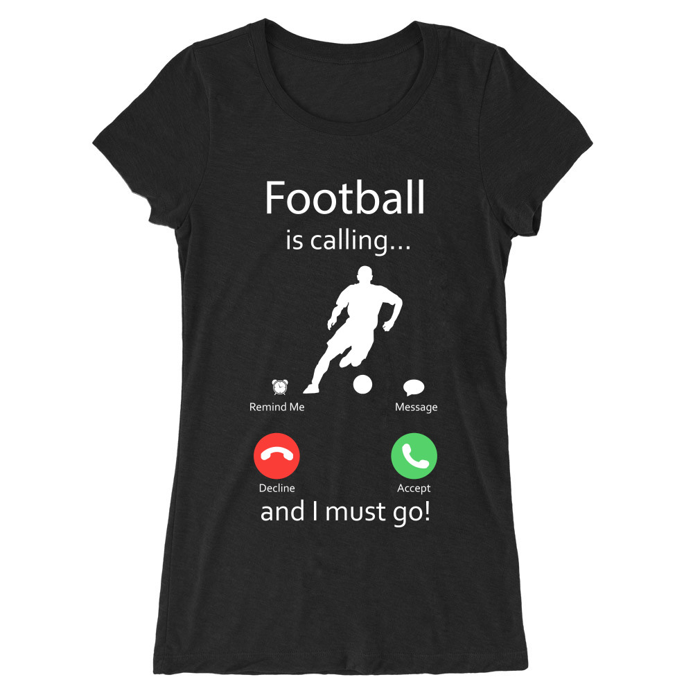 Football is calling Női Hosszított Póló