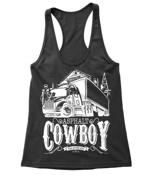 Asphalt Cowboy Póló - Ha Truck Driver rajongó ezeket a pólókat tuti imádni fogod!