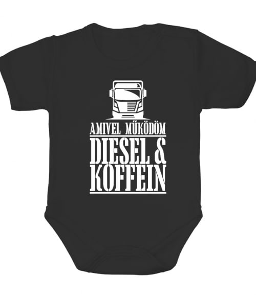 Diesel és Koffein Póló - Ha Truck Driver rajongó ezeket a pólókat tuti imádni fogod!