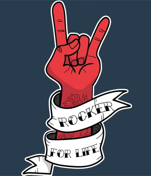 Rocker for Life Póló - Ha Rocker rajongó ezeket a pólókat tuti imádni fogod!