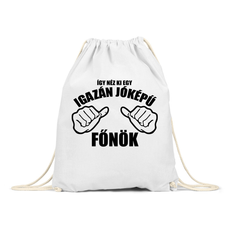 Jóképű főnök - Tornazsák
