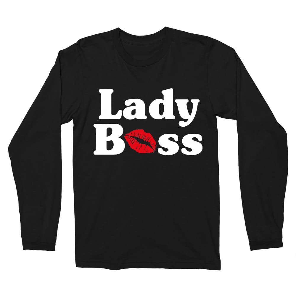 Lady boss Férfi Hosszúujjú Póló