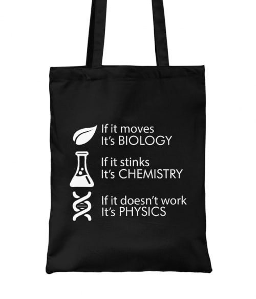 Biology Chemistry Physics Tudományos Táska - Tudományos