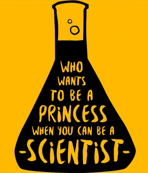 Princess scientist Tudományos Pólók, Pulóverek, Bögrék - Tudományos