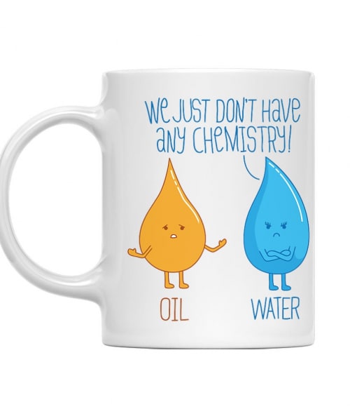 Water and oil Tudományos Bögre - Tudományos